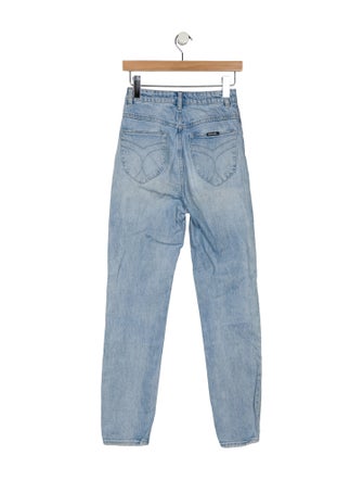 Rolla's High-Rise Straight Leg Jeans