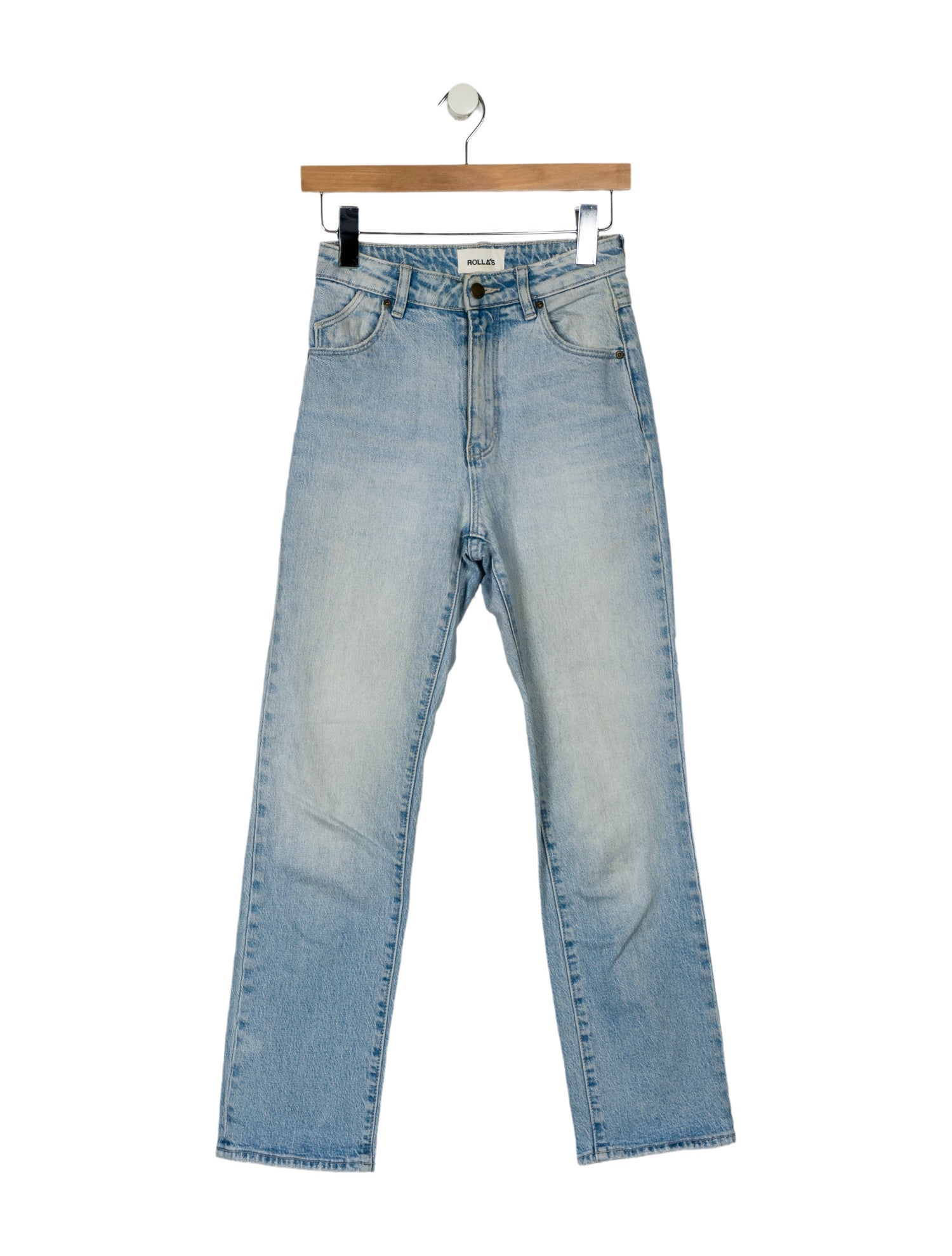 Rolla's High-Rise Straight Leg Jeans