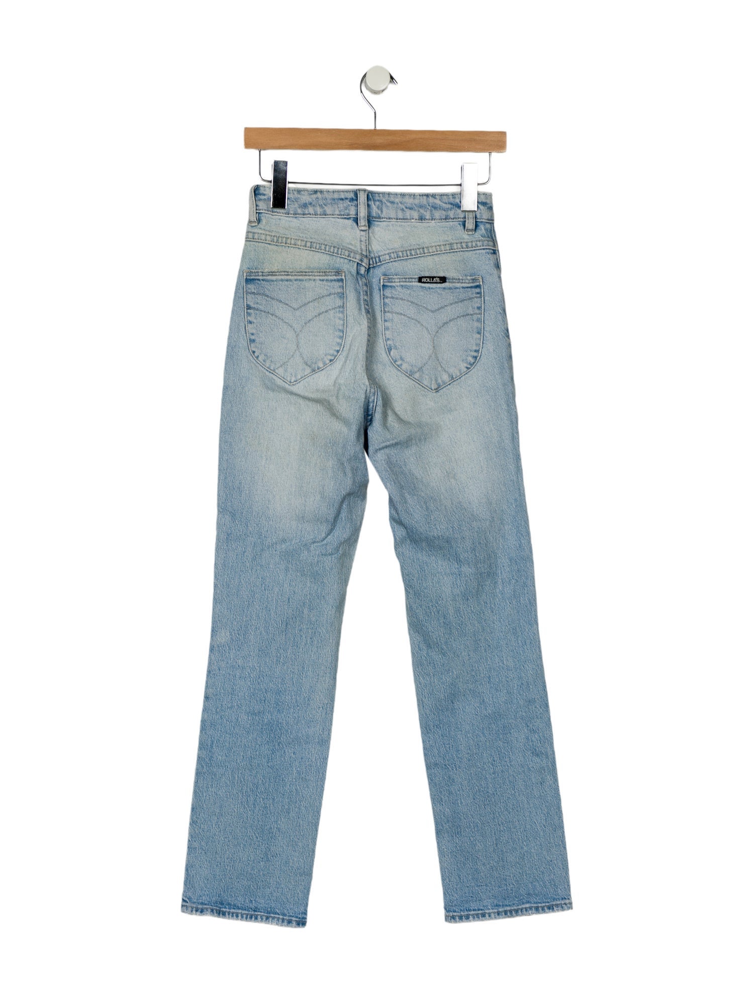 Rolla's High-Rise Straight Leg Jeans