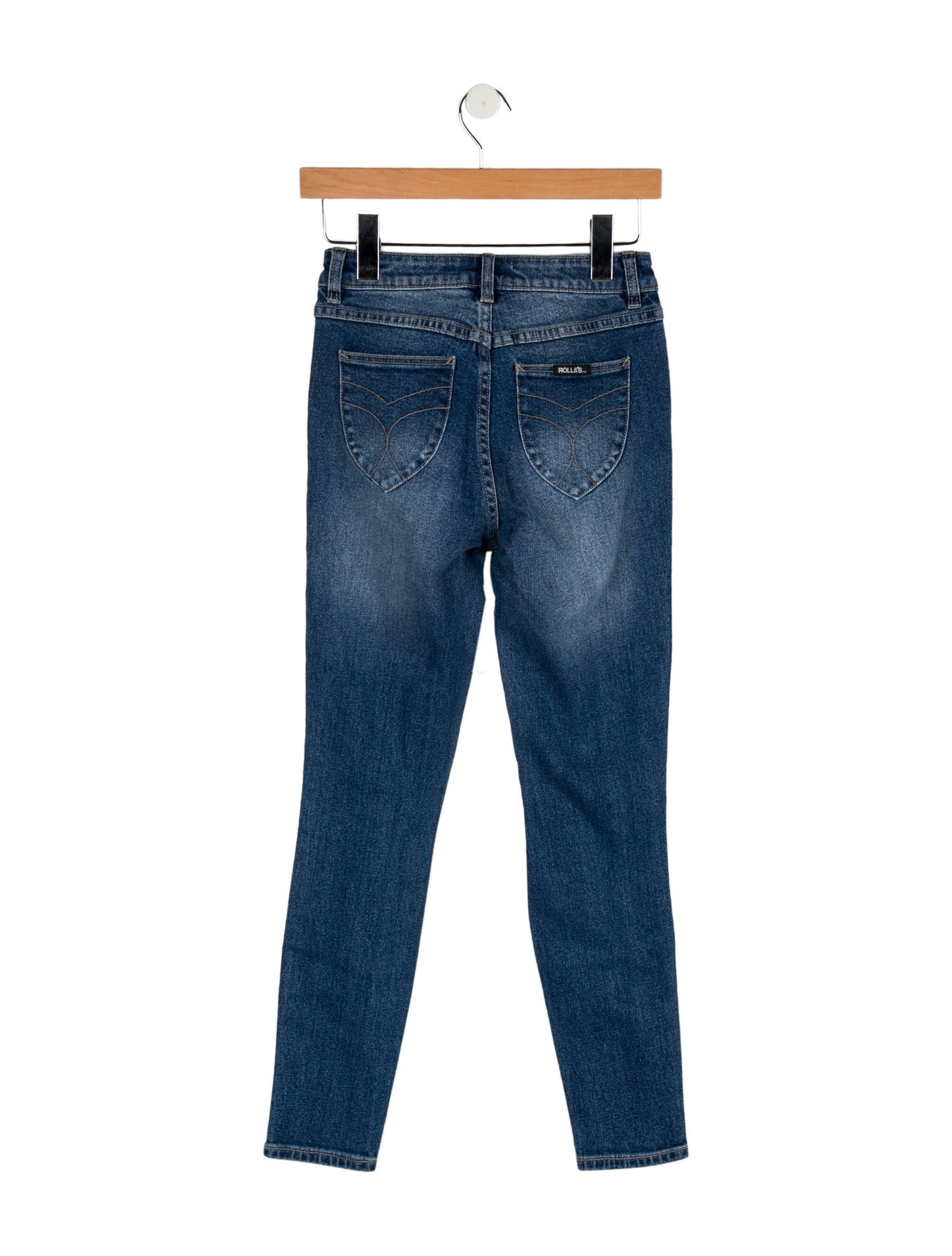 Rolla's High-Rise Skinny Leg Jeans