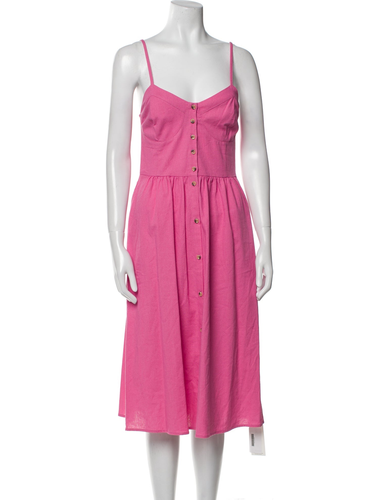 Rolla's V-Neck Midi Length Dress