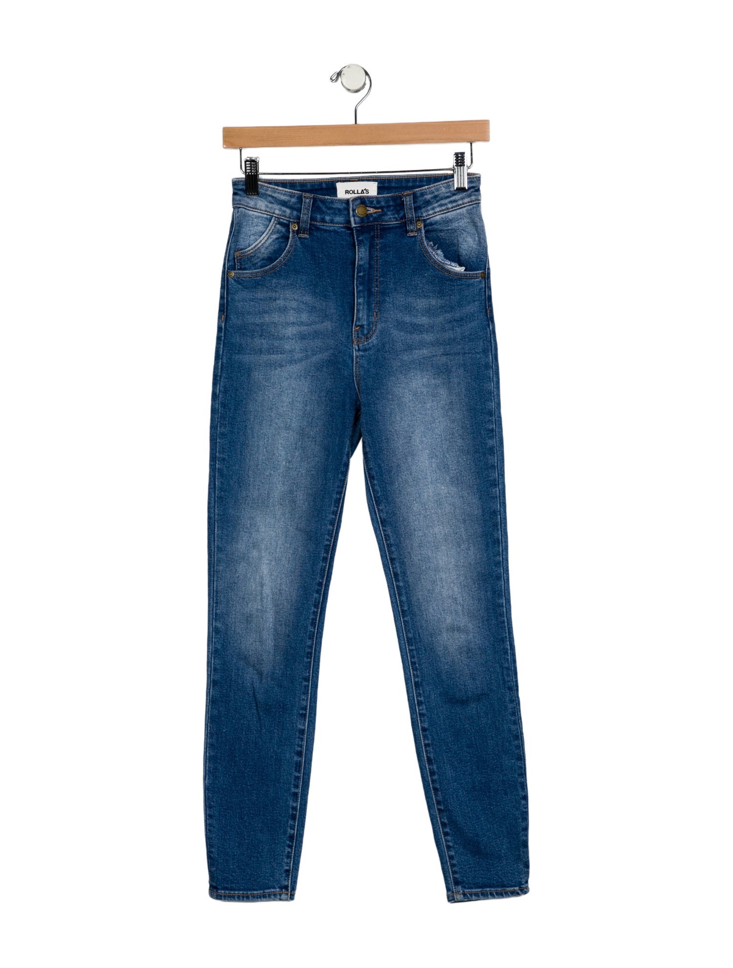 Rolla's High-Rise Skinny Leg Jeans
