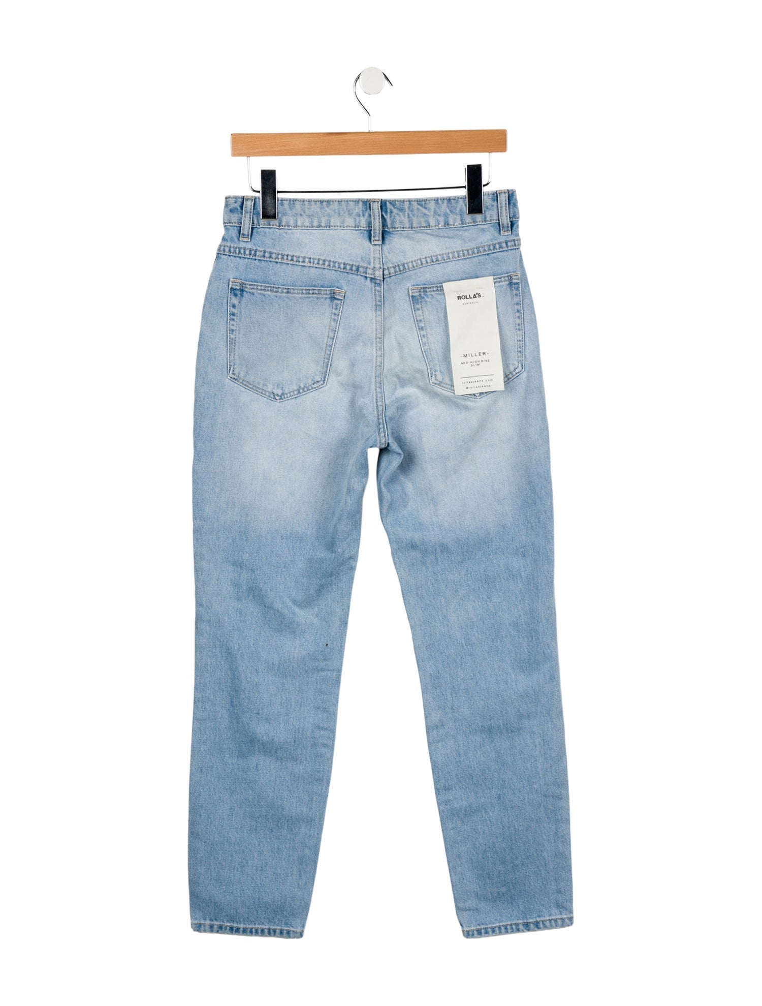 Rolla's High-Rise Straight Leg Jeans w/ Tags