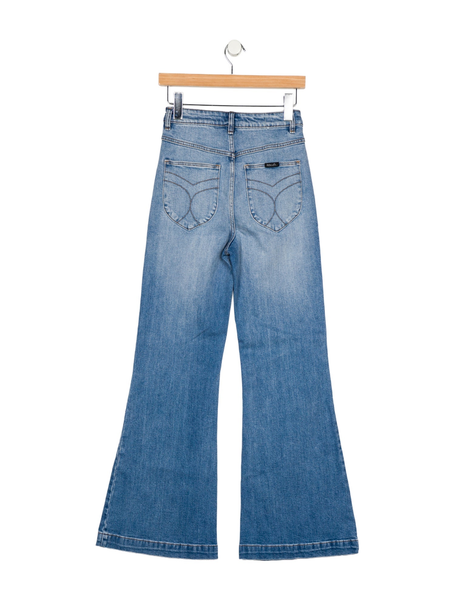 Rolla's Mid-Rise Wide Leg Jeans