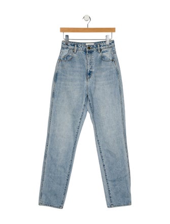 Rolla's High-Rise Straight Leg Jeans