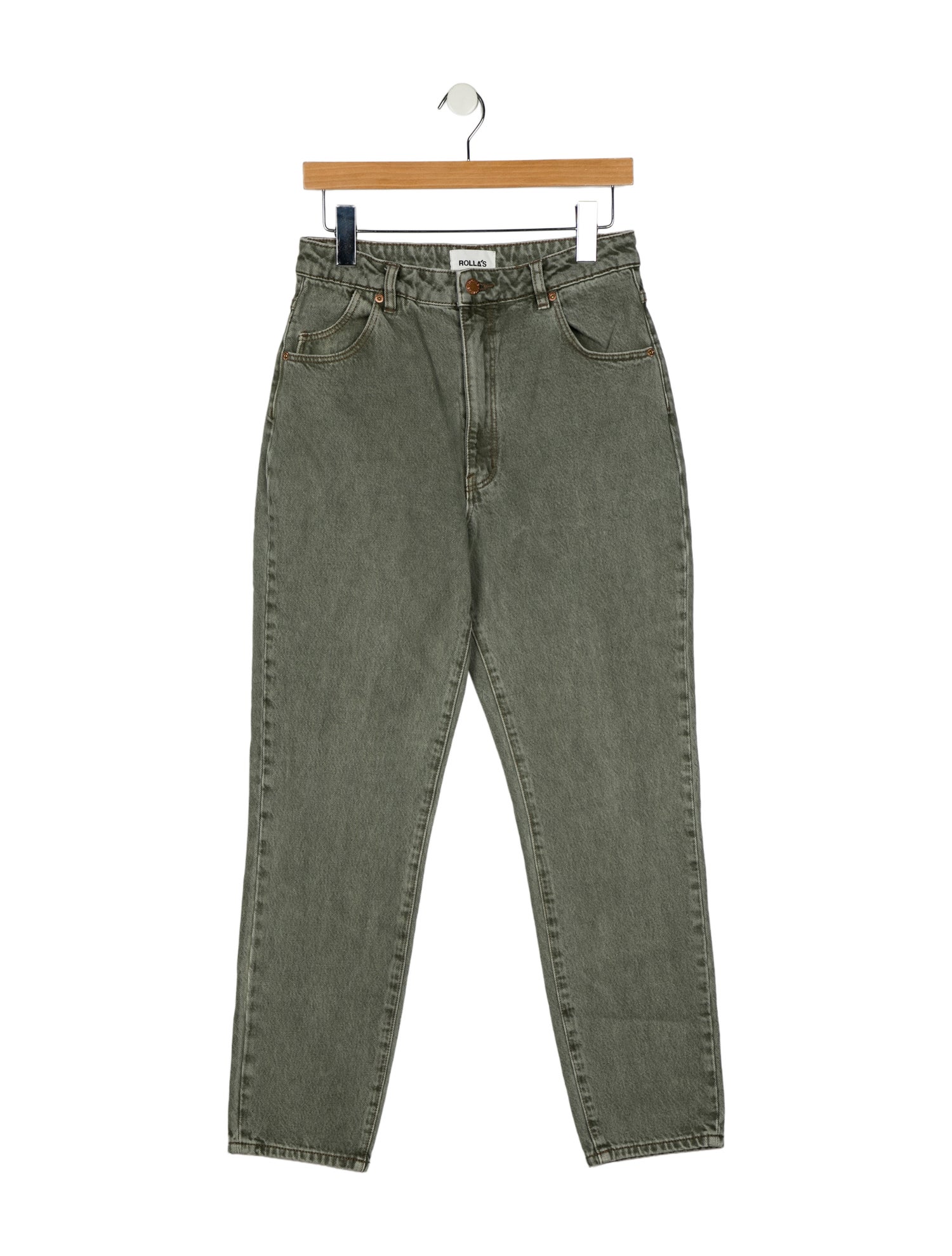 Rolla's High-Rise Straight Leg Jeans