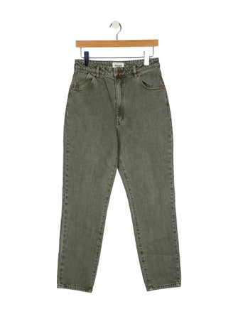 Rolla's High-Rise Straight Leg Jeans