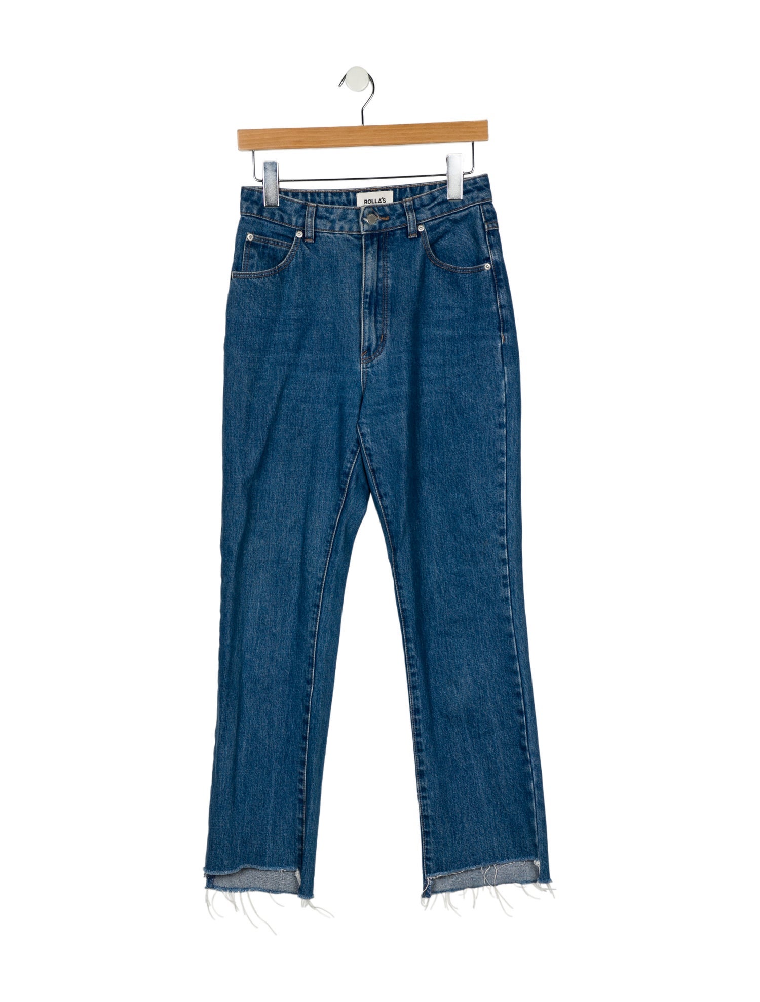 Rolla's High-Rise Straight Leg Jeans