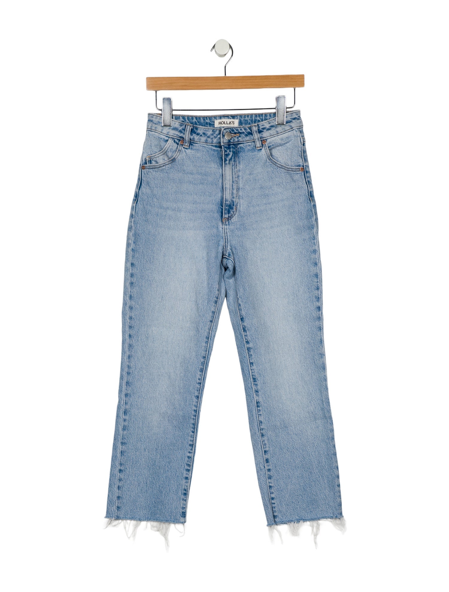 Rolla's High-Rise Straight Leg Jeans