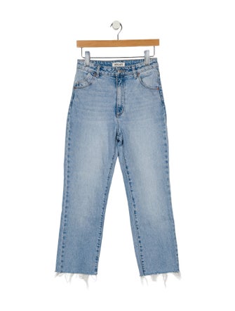 Rolla's High-Rise Straight Leg Jeans
