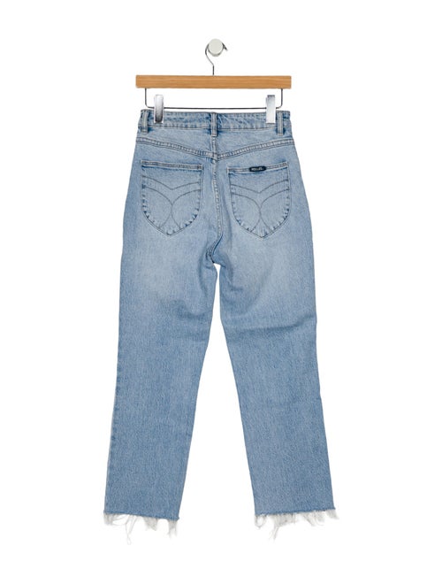 Rolla's High-Rise Straight Leg Jeans