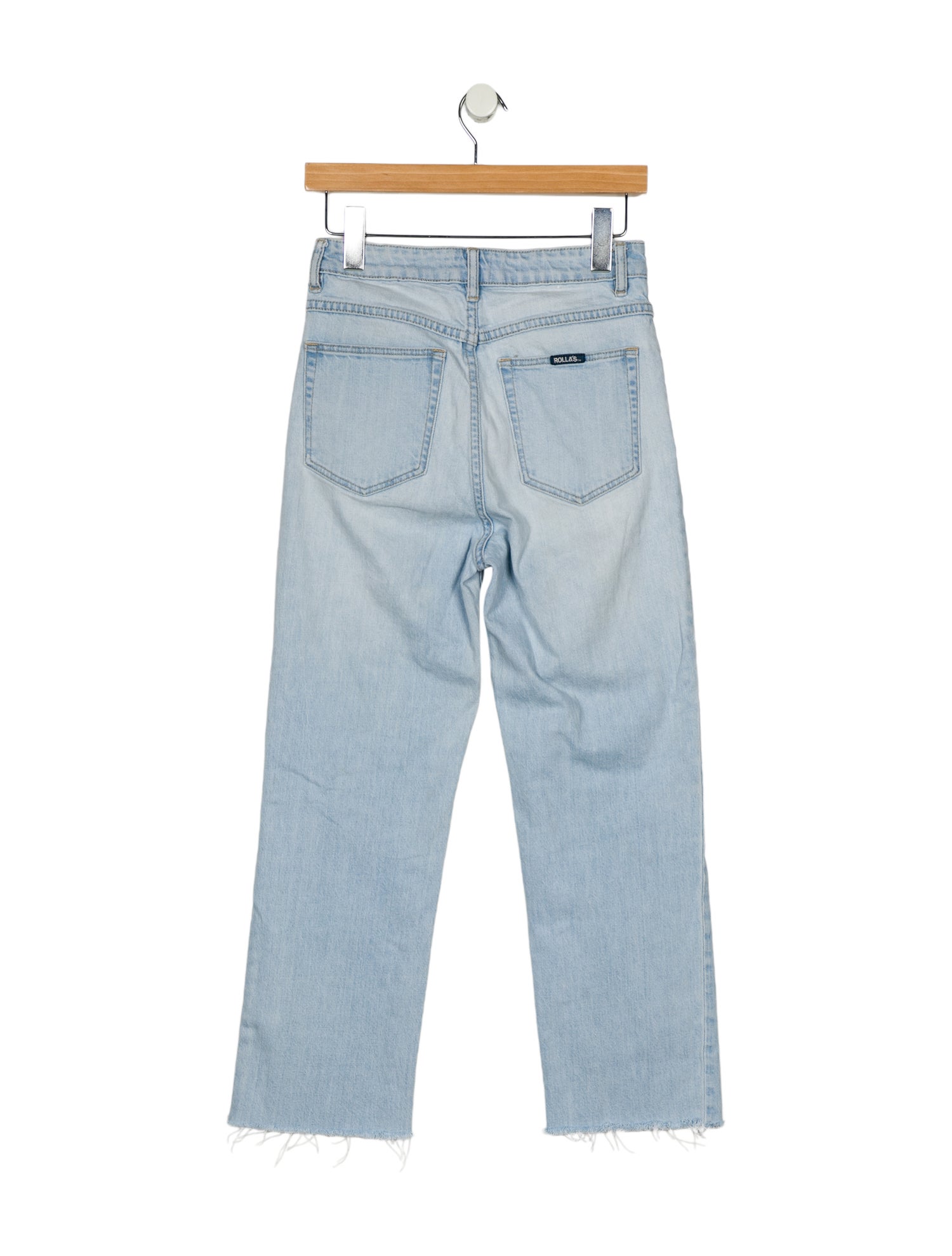 Rolla's High-Rise Straight Leg Jeans