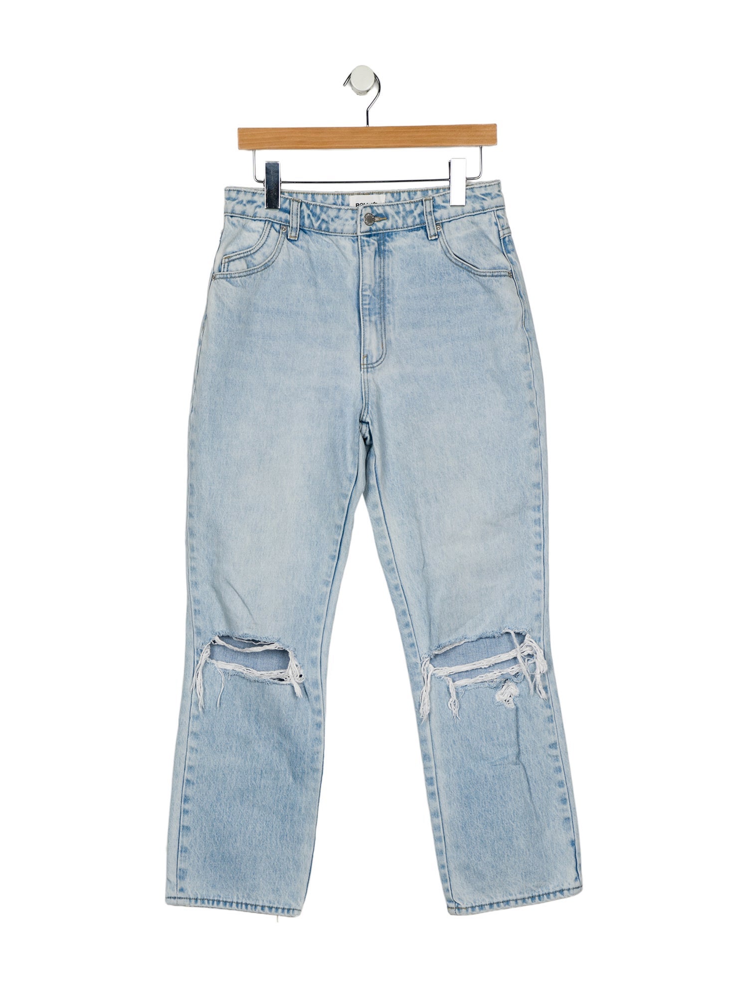 Rolla's High-Rise Straight Leg Jeans