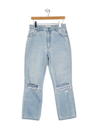 Rolla's High-Rise Straight Leg Jeans