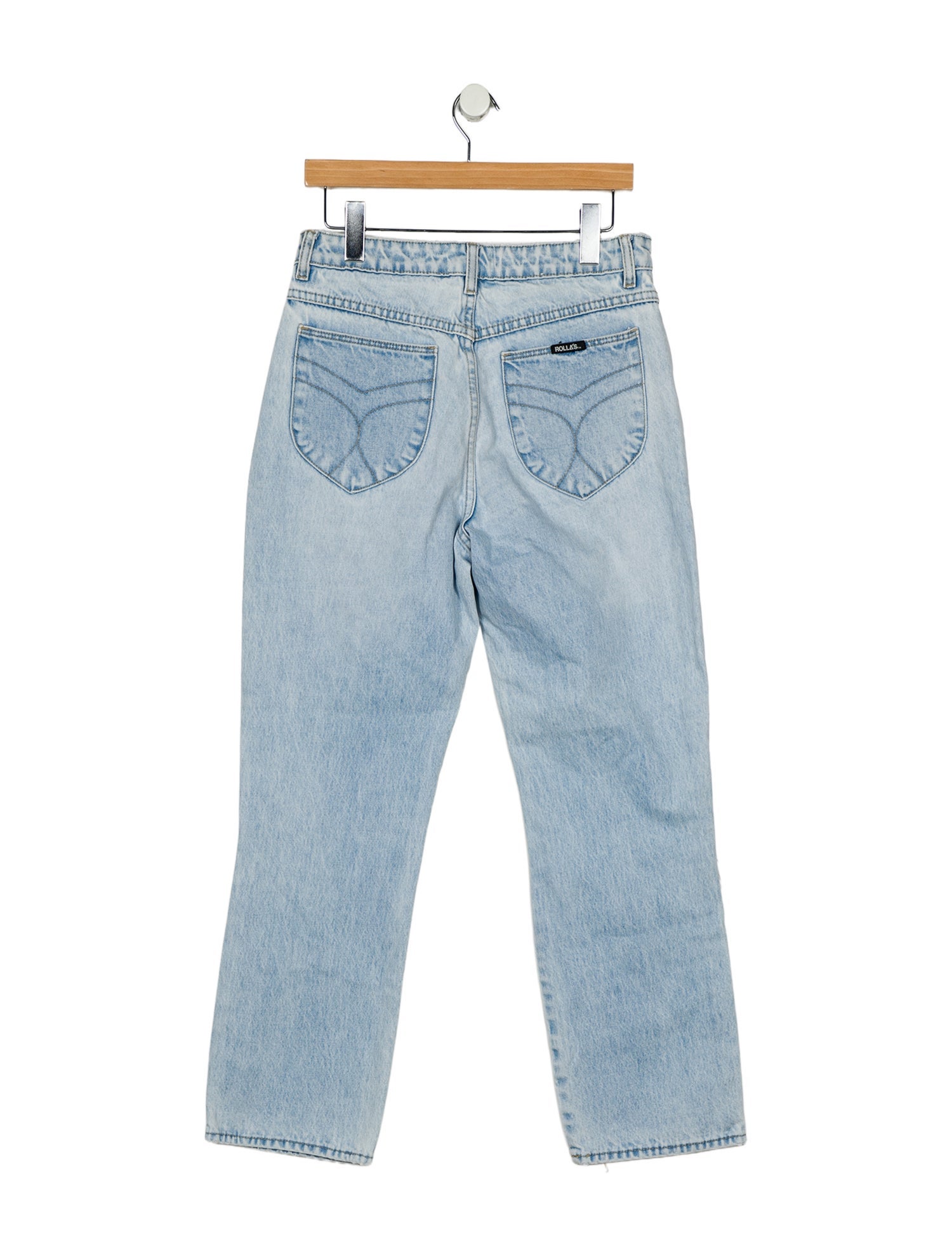 Rolla's High-Rise Straight Leg Jeans