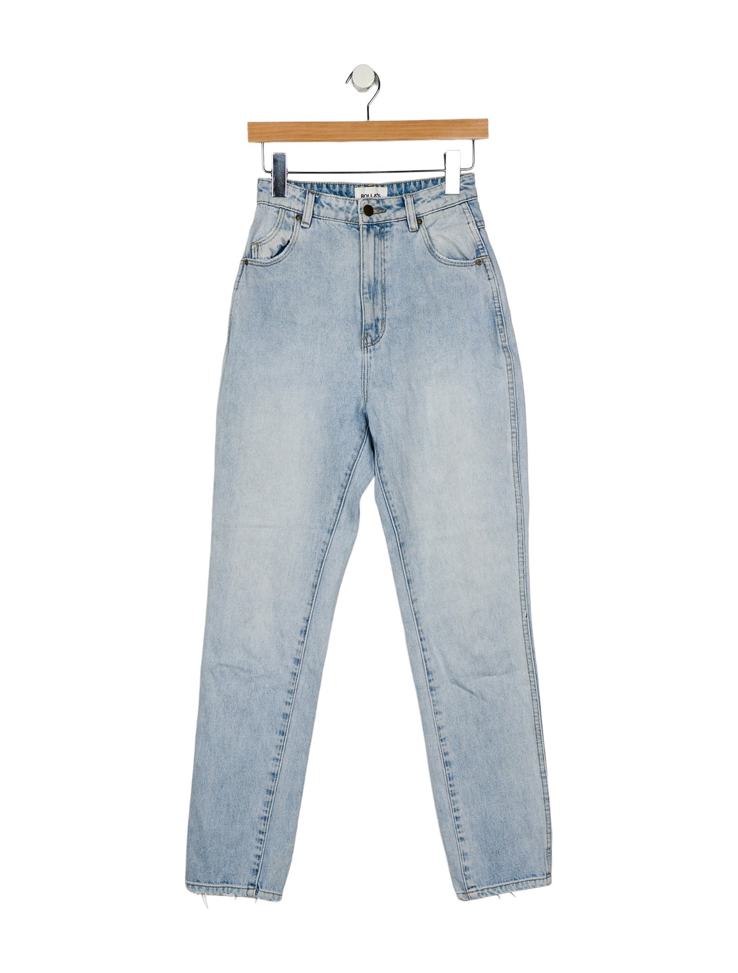 Rolla's High-Rise Straight Leg Jeans