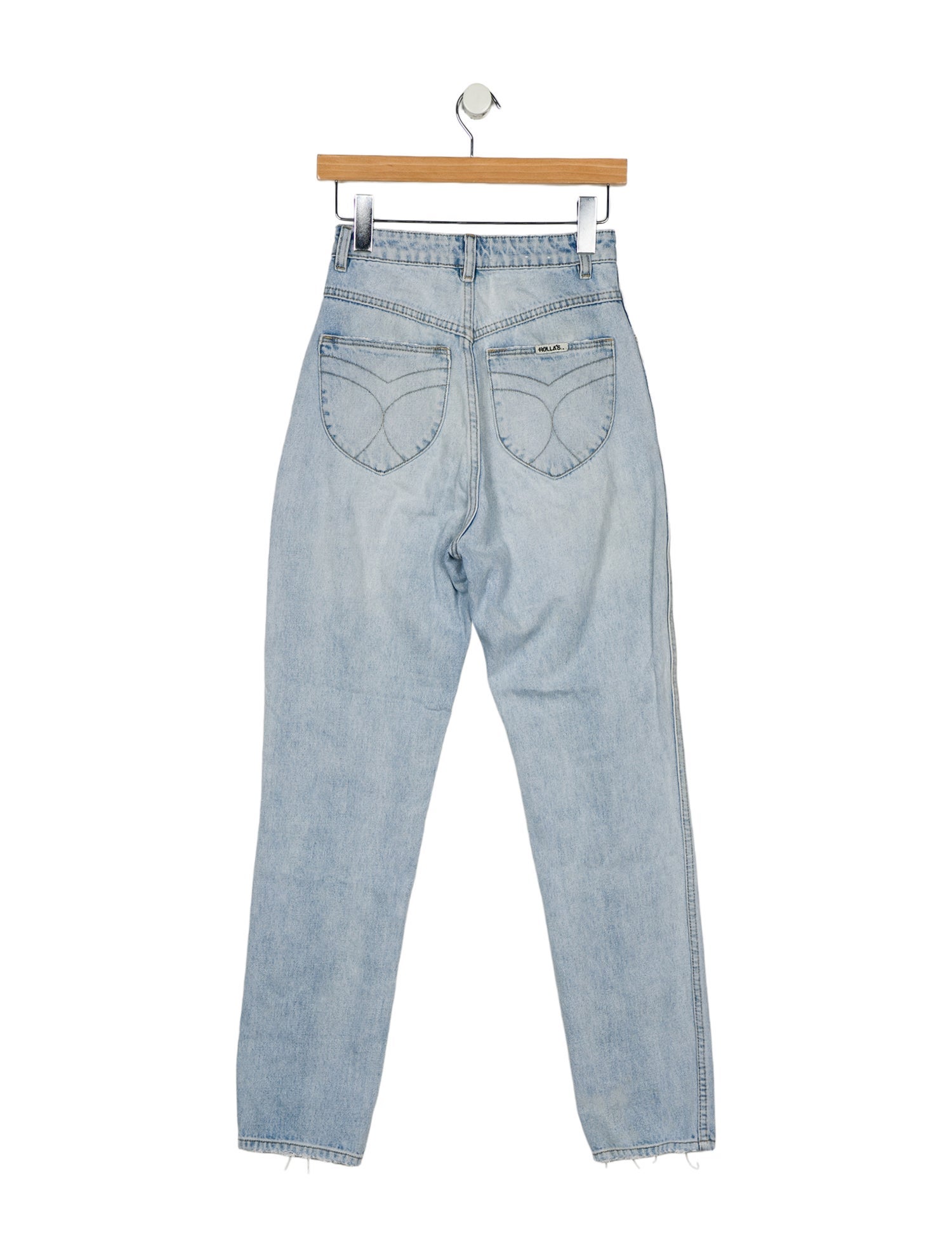 Rolla's High-Rise Straight Leg Jeans