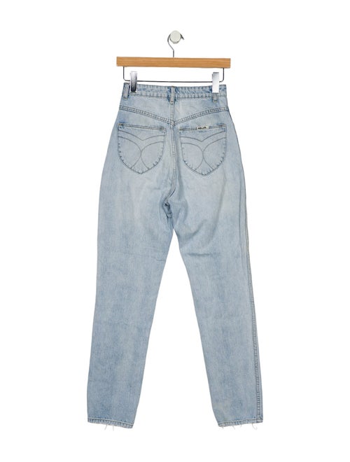 Rolla's High-Rise Straight Leg Jeans