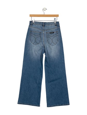 Rolla's High-Rise Wide Leg Jeans