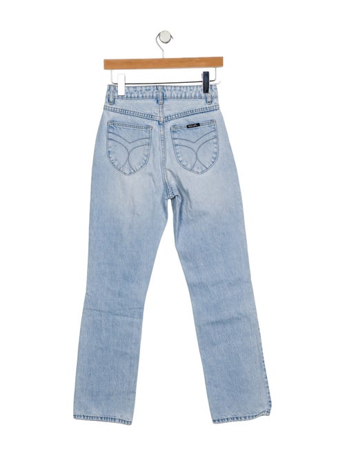Rolla's Mid-Rise Straight Leg Jeans