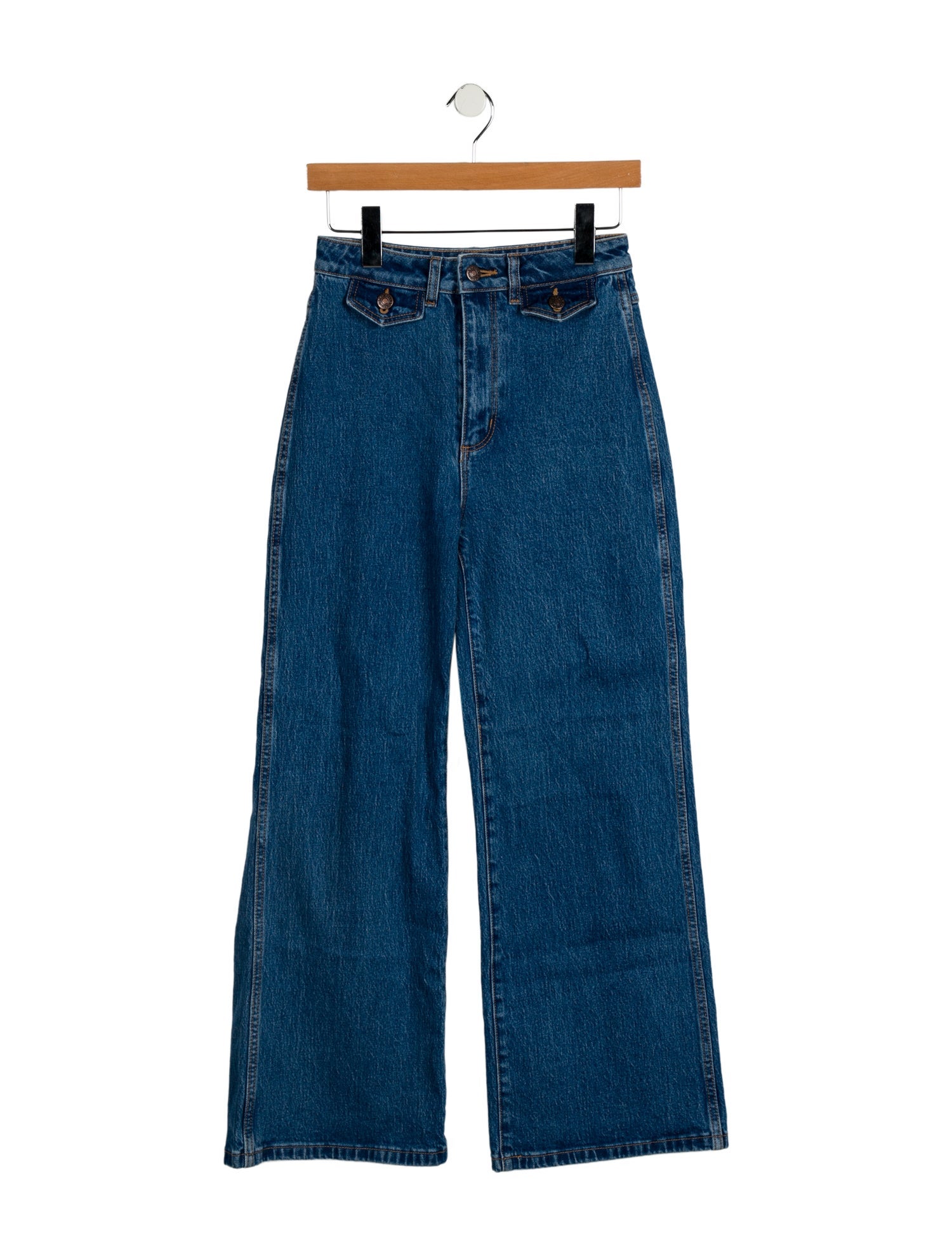 Rolla's Mid-Rise Wide Leg Jeans