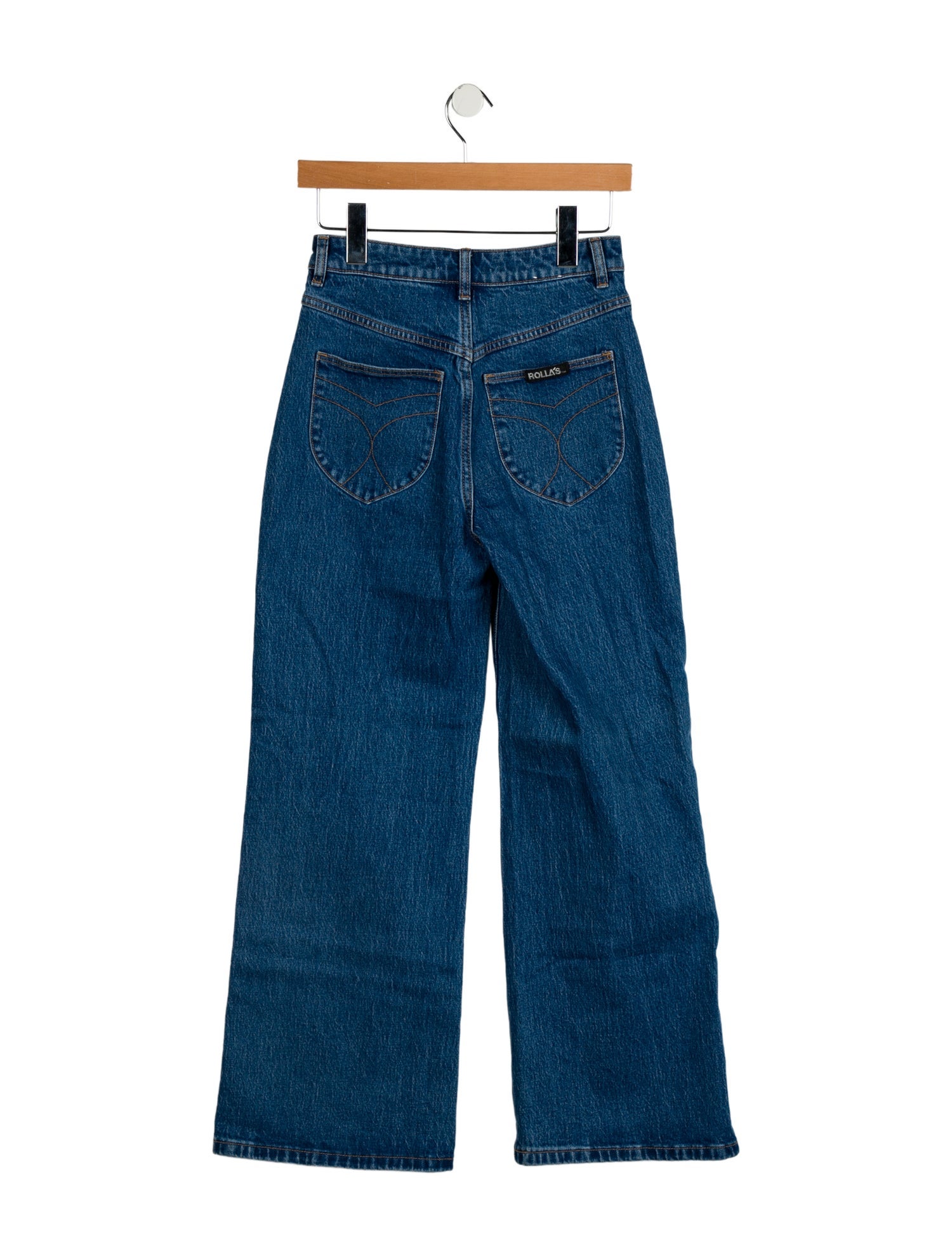 Rolla's Mid-Rise Wide Leg Jeans