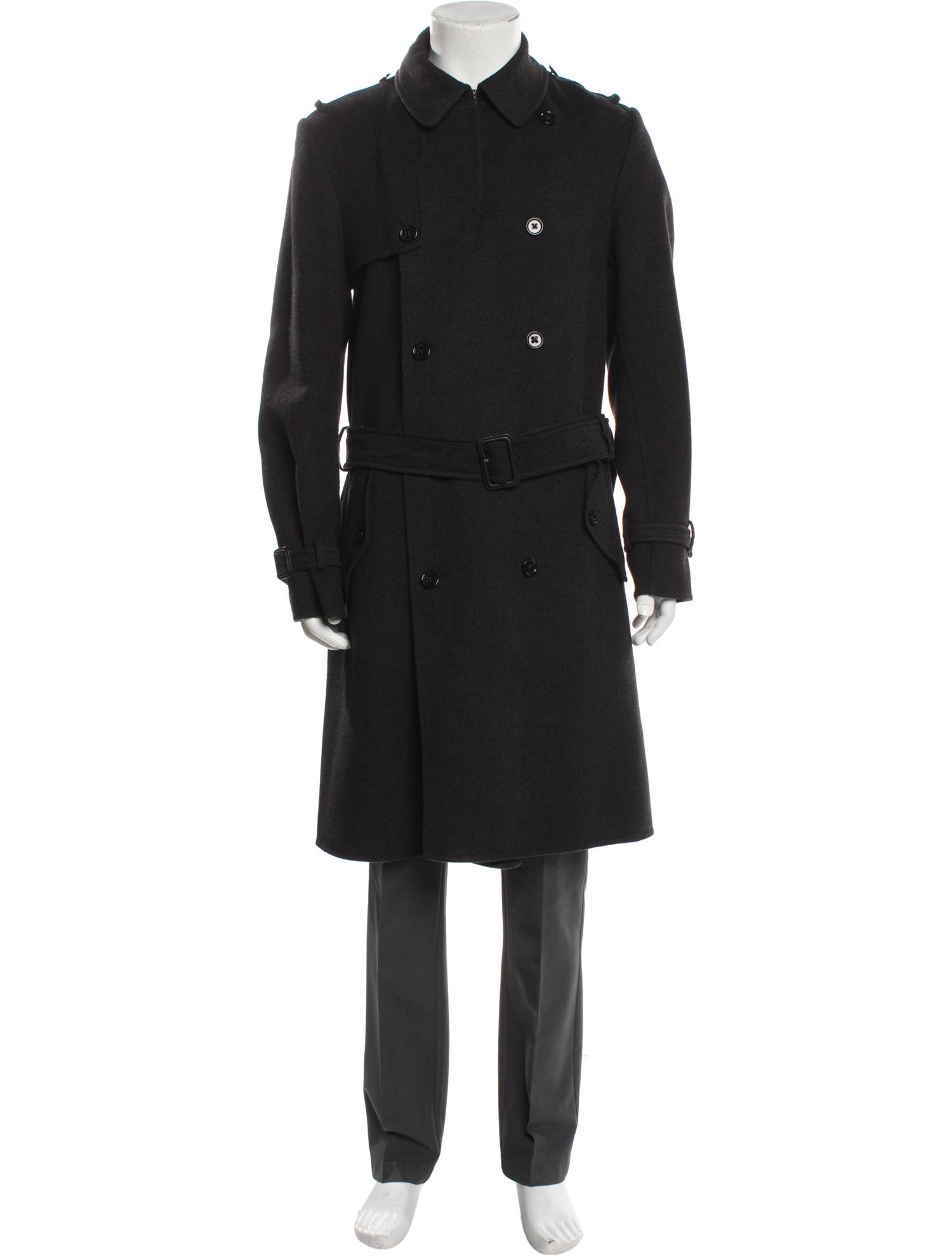 Ralph Lauren Black Label Wool Trench Coat