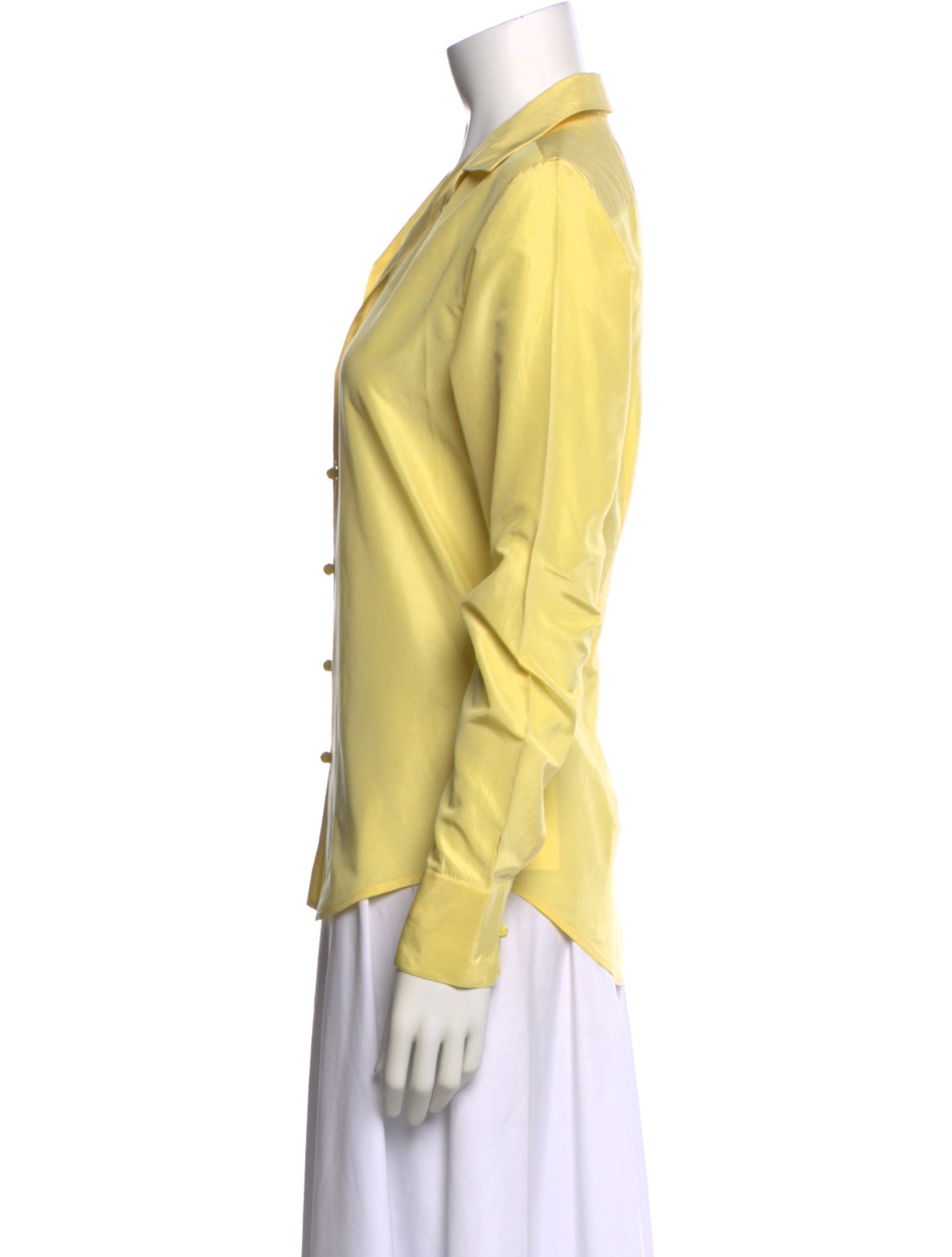 Ralph Lauren Black Label Long Sleeve Button-Up Top