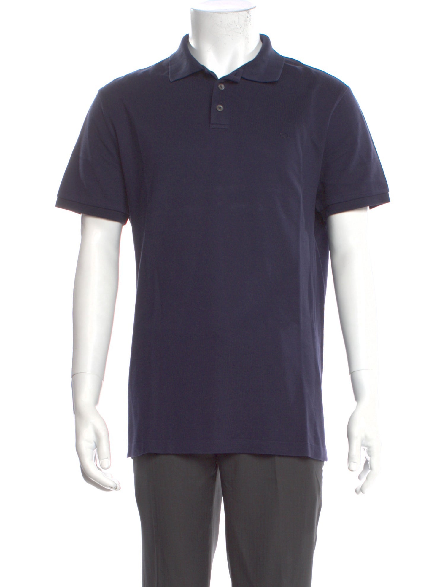 Ralph Lauren Black Label Collar Short Sleeve Polo Shirt