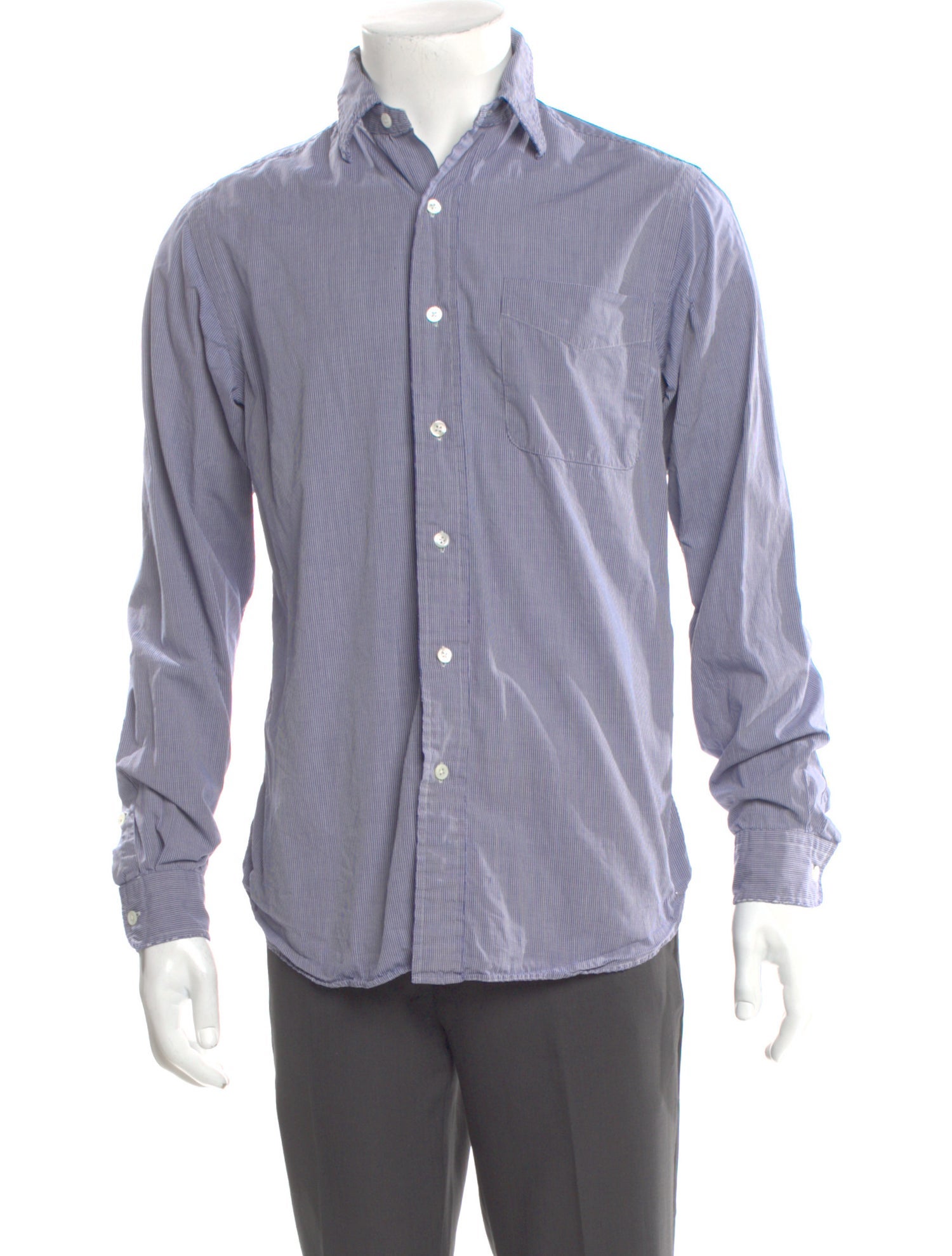 Ralph Lauren Black Label Striped Long Sleeve Shirt