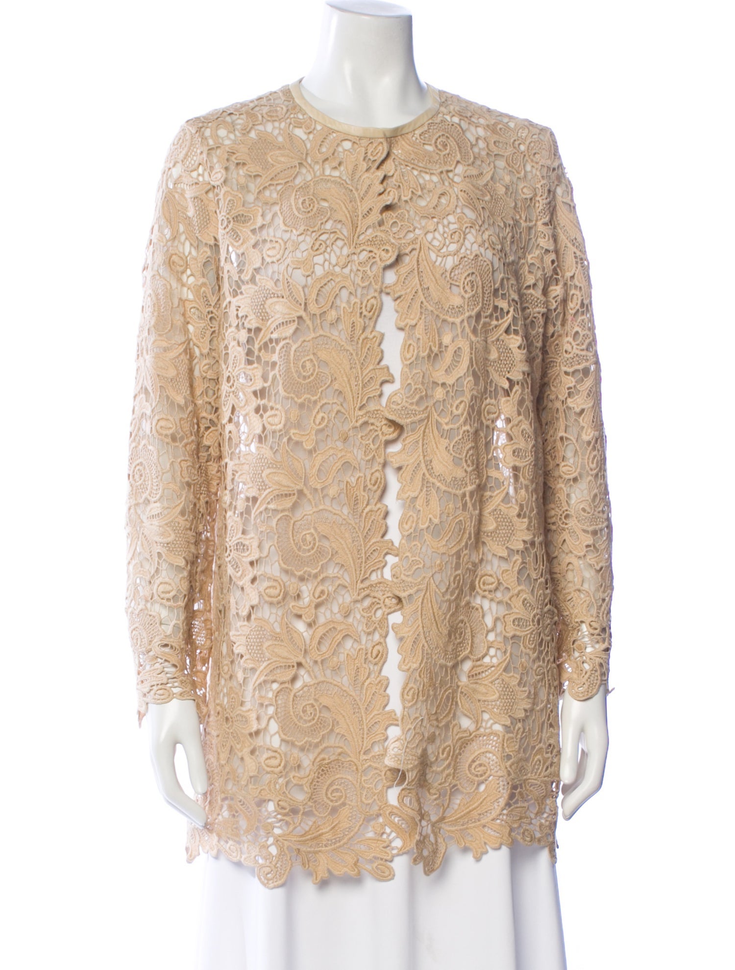 Ralph Lauren Black Label Lace Lace Pattern Evening Jacket