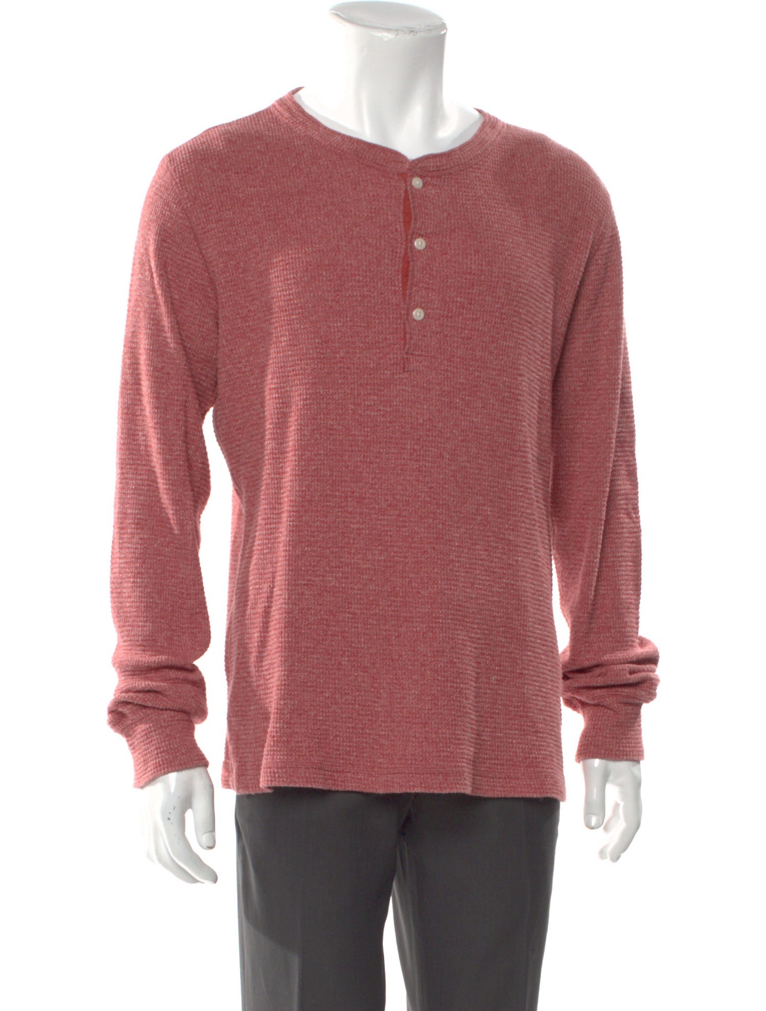 Ralph Lauren Black Label Crew Neck Long Sleeve Henley