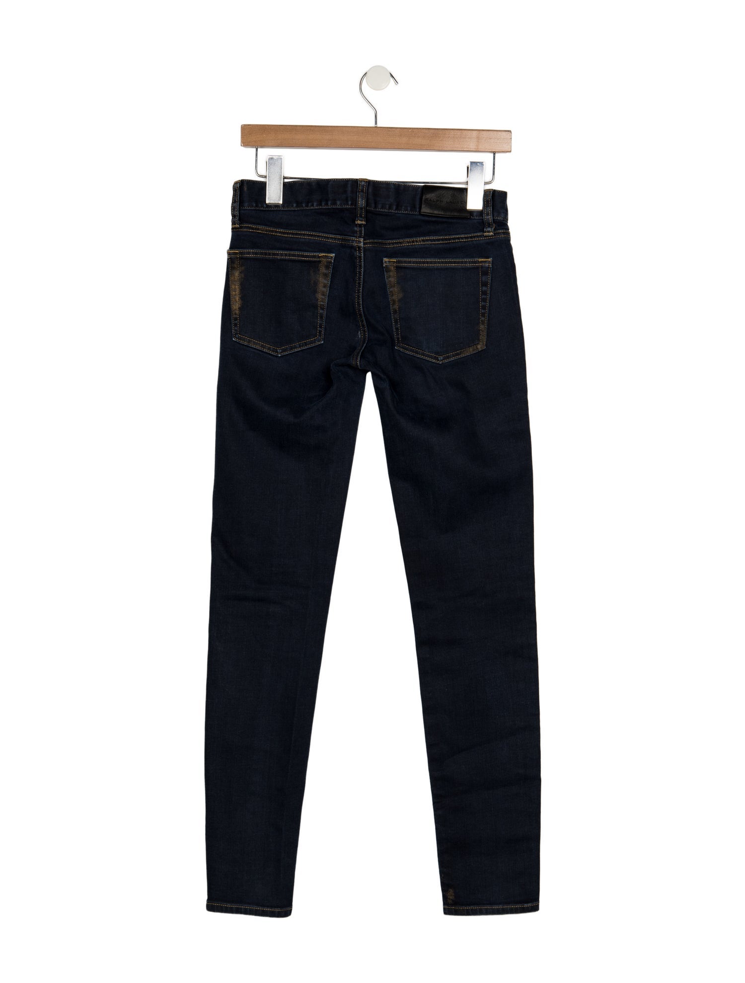 Saint Laurent D18 Painted Skinny Jeans w/ Tags - 10