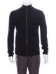 Ralph Lauren Black Label Merino Wool Mock Neck Cardigan