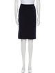Ralph Lauren Black Label Wool Knee-Length Skirt