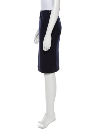 Ralph Lauren Black Label Wool Knee-Length Skirt