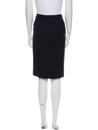 Ralph Lauren Black Label Wool Knee-Length Skirt