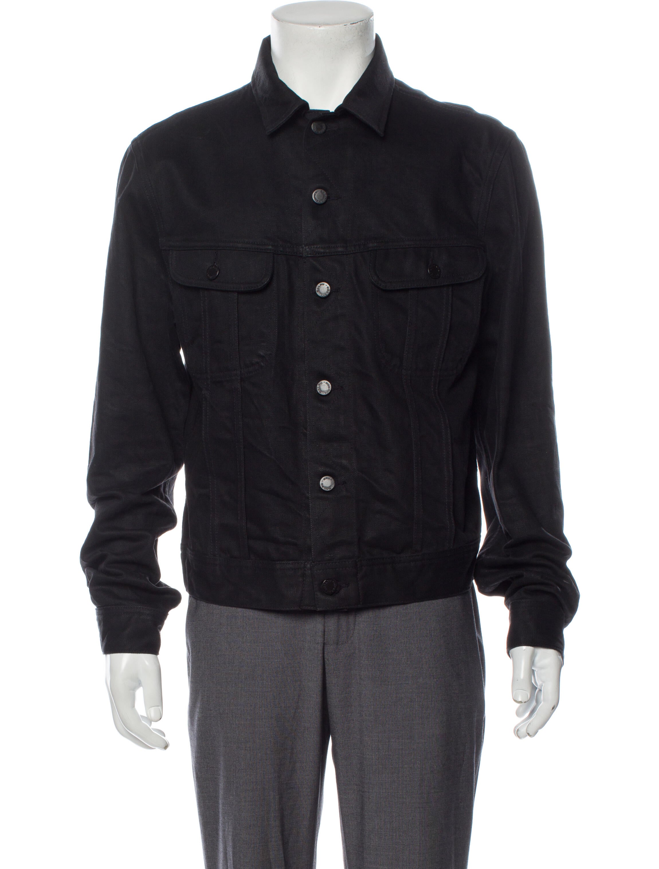 Ralph Lauren Black Label Trucker Jacket w/ Tags Black Outerwear