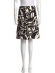 Ralph Lauren Black Label Silk Knee-Length Skirt