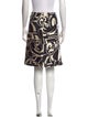 Ralph Lauren Black Label Silk Knee-Length Skirt