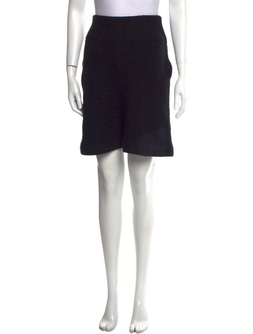 Ralph Lauren Black Label Merino Wool Knee-Length Skirt