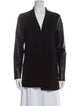 Ralph Lauren Black Label Lambskin Plunge Neckline Sweater