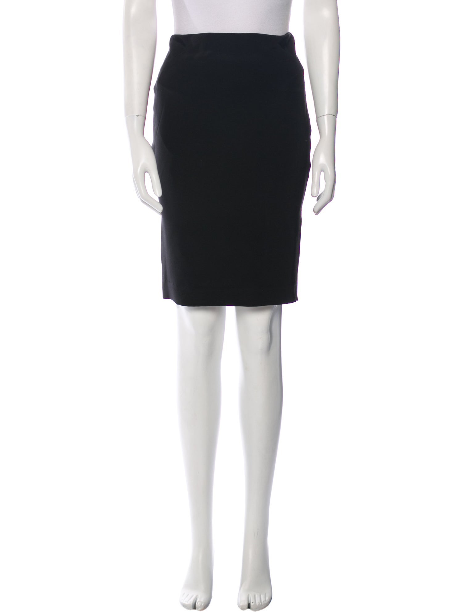 Ralph Lauren Black Label Silk Knee-Length Skirt