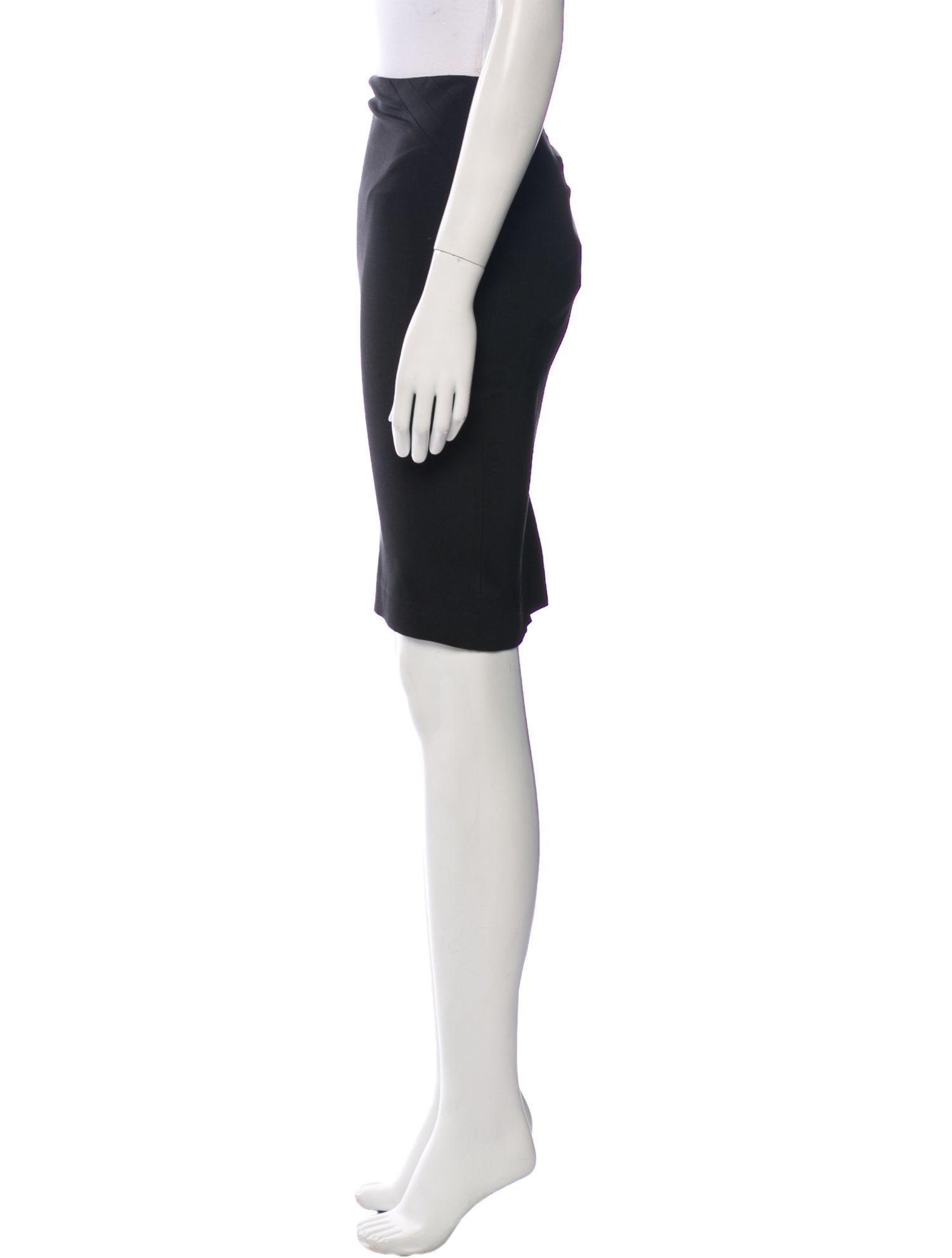 Ralph Lauren Black Label Silk Knee-Length Skirt