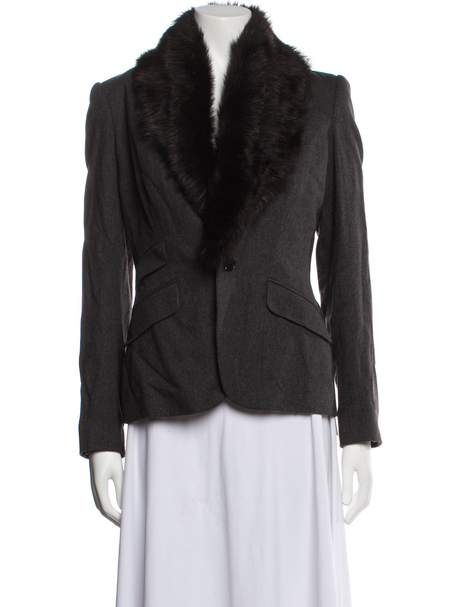 Ralph Lauren Black Label Wool Blazer w/ Tags - Grey Jackets, Clothing ...