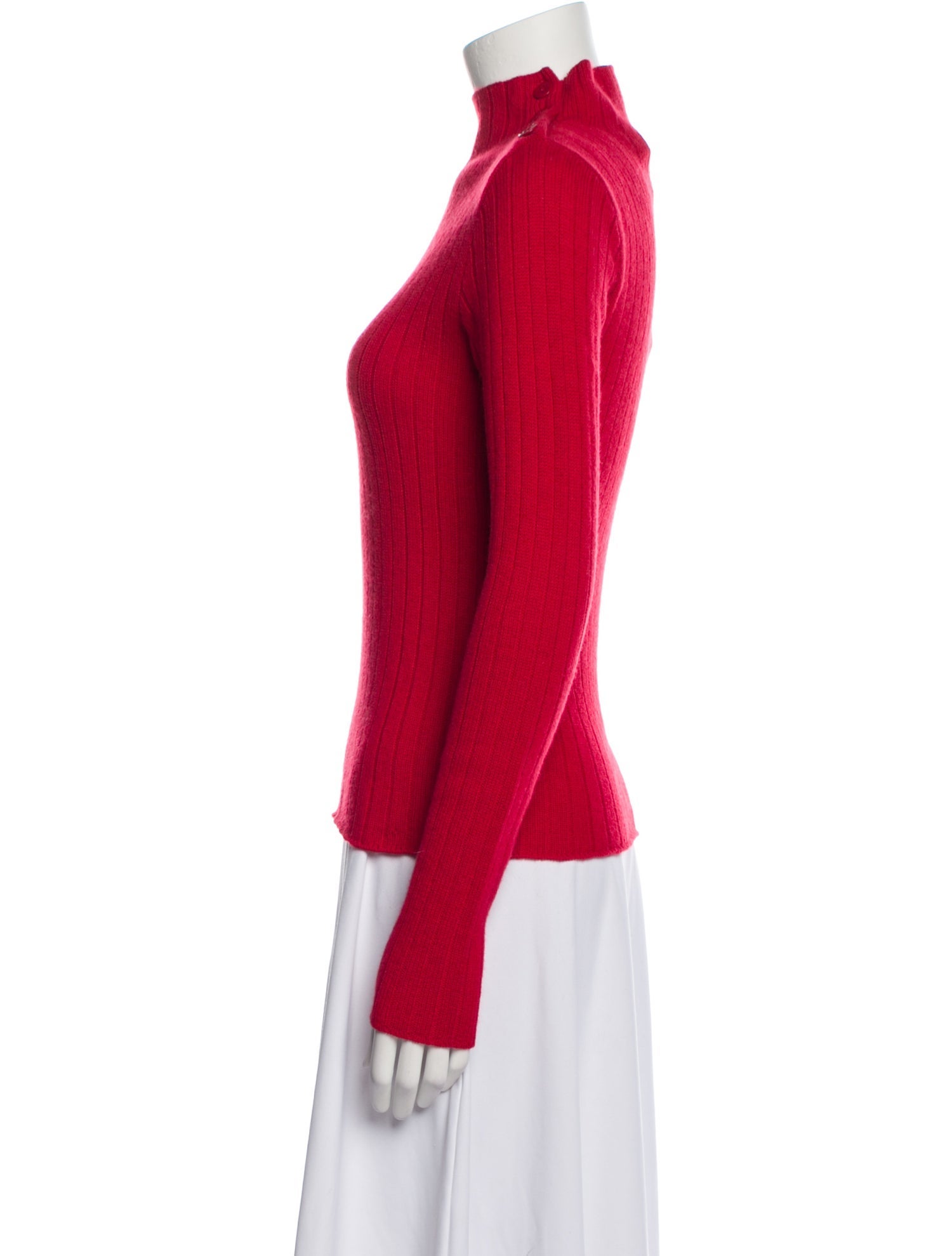 Ralph Lauren Black Label Cashmere Mock Neck Sweater