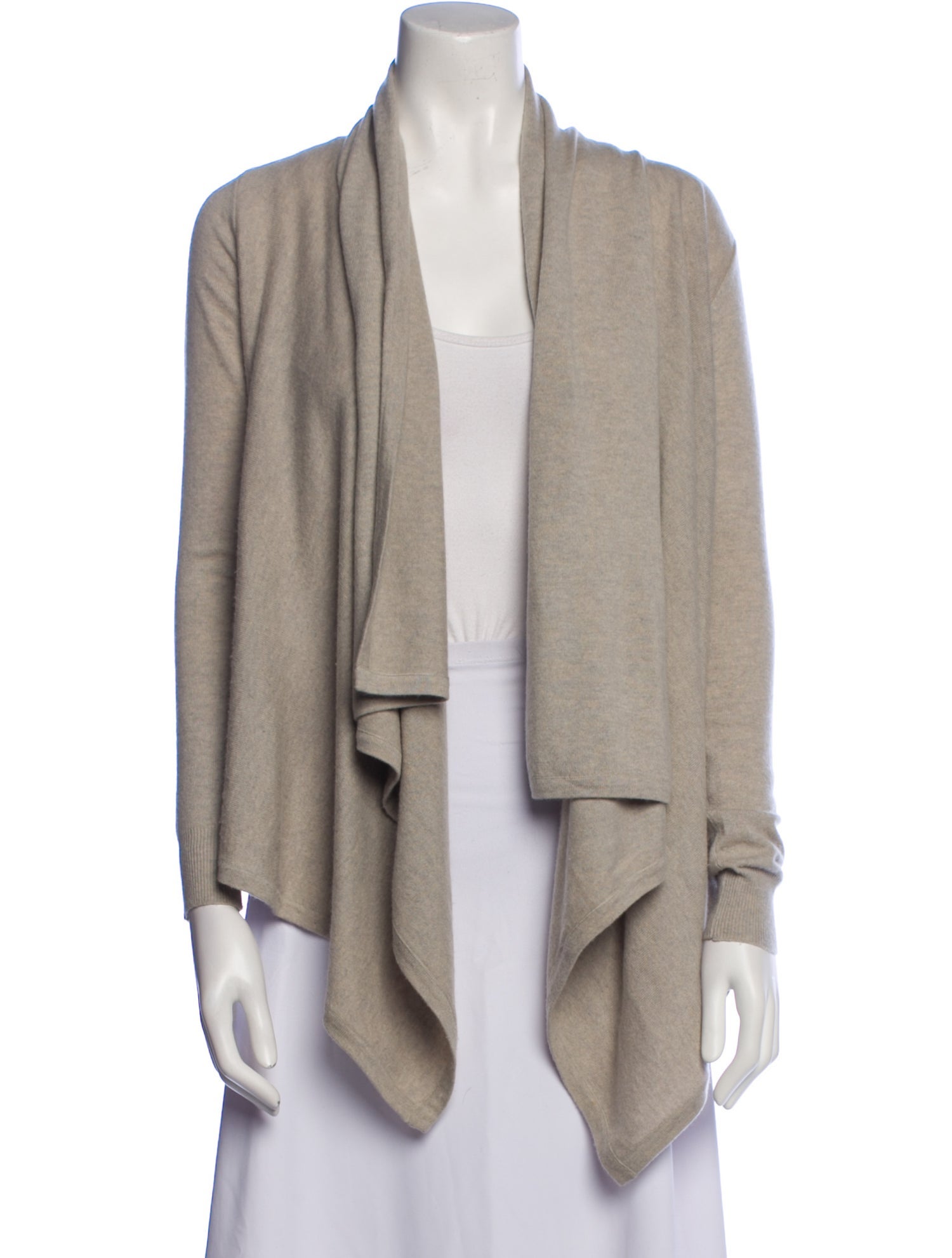 Ralph Lauren Black Label Cashmere Open Front Sweater