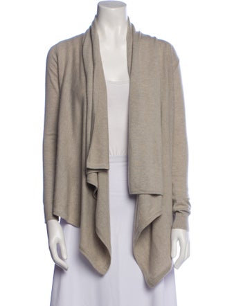 Ralph Lauren Black Label Cashmere Open Front Sweater