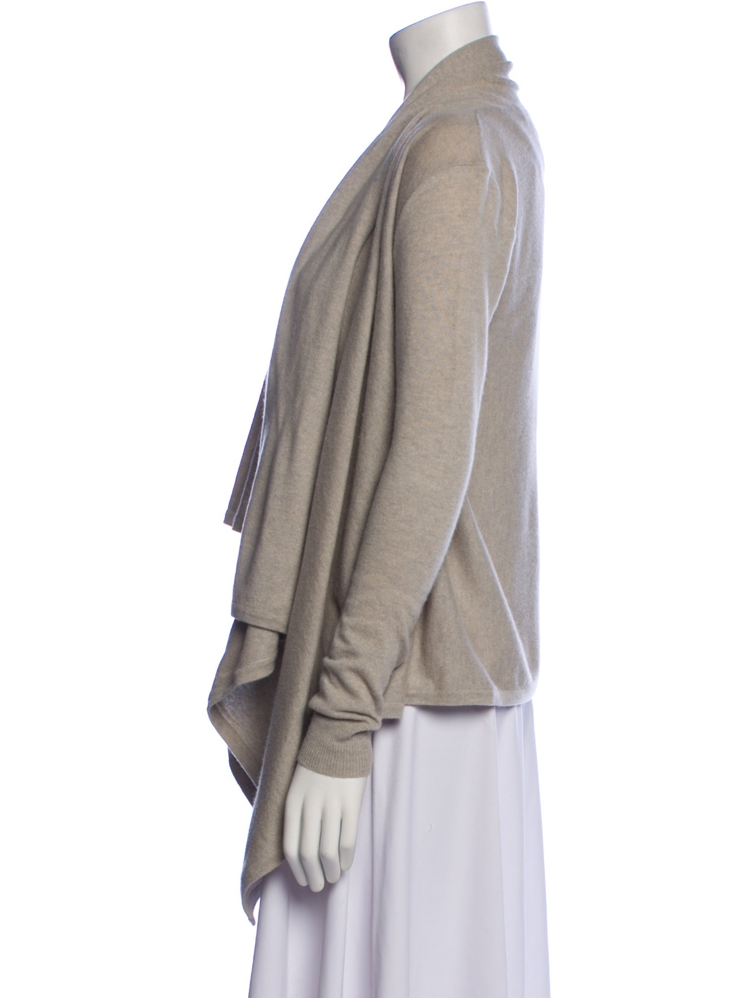 Ralph Lauren Black Label Cashmere Open Front Sweater