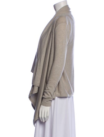 Ralph Lauren Black Label Cashmere Open Front Sweater